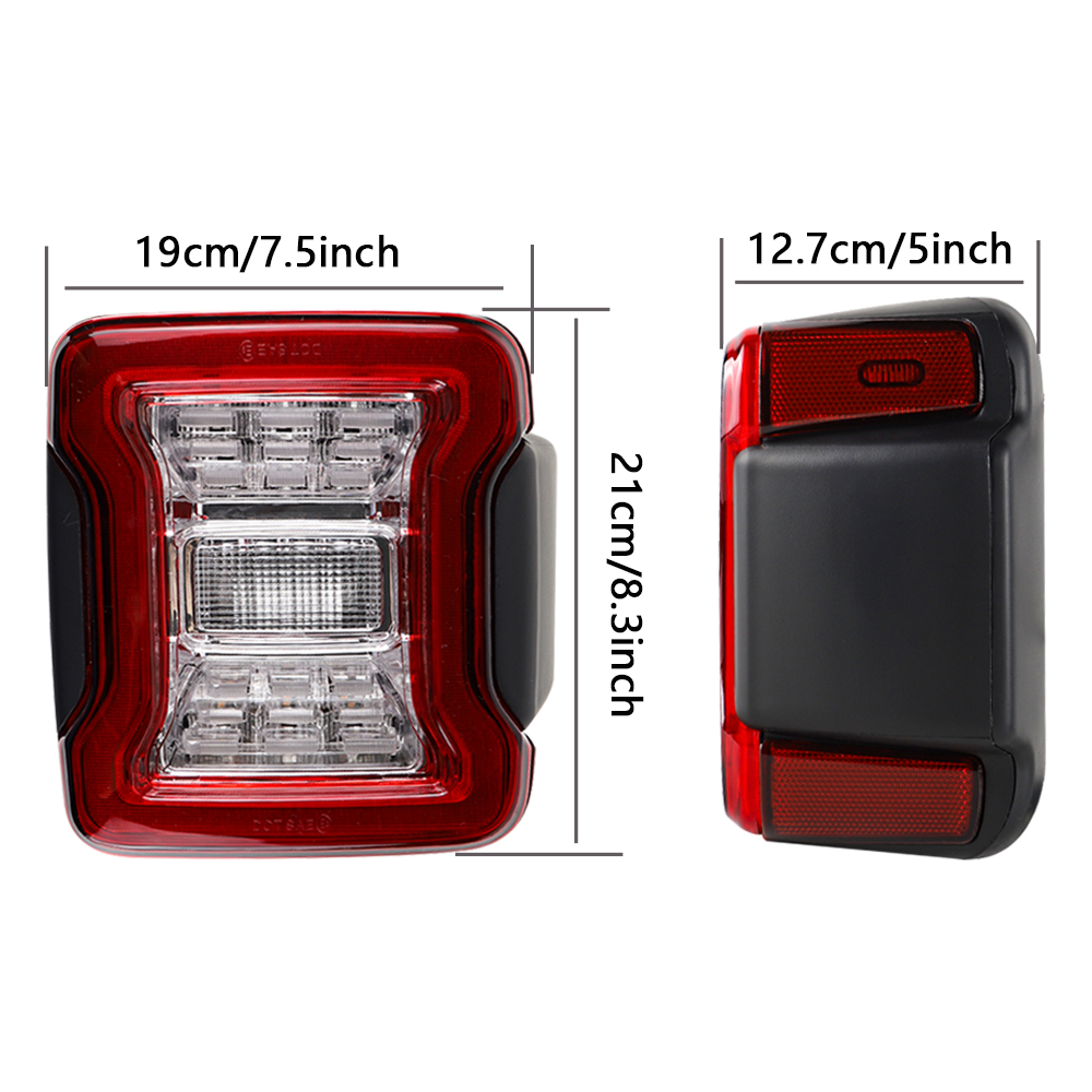 LED Tail Lights for Jeep Wrang - огляд і ціна Car Accessories For Road Trip