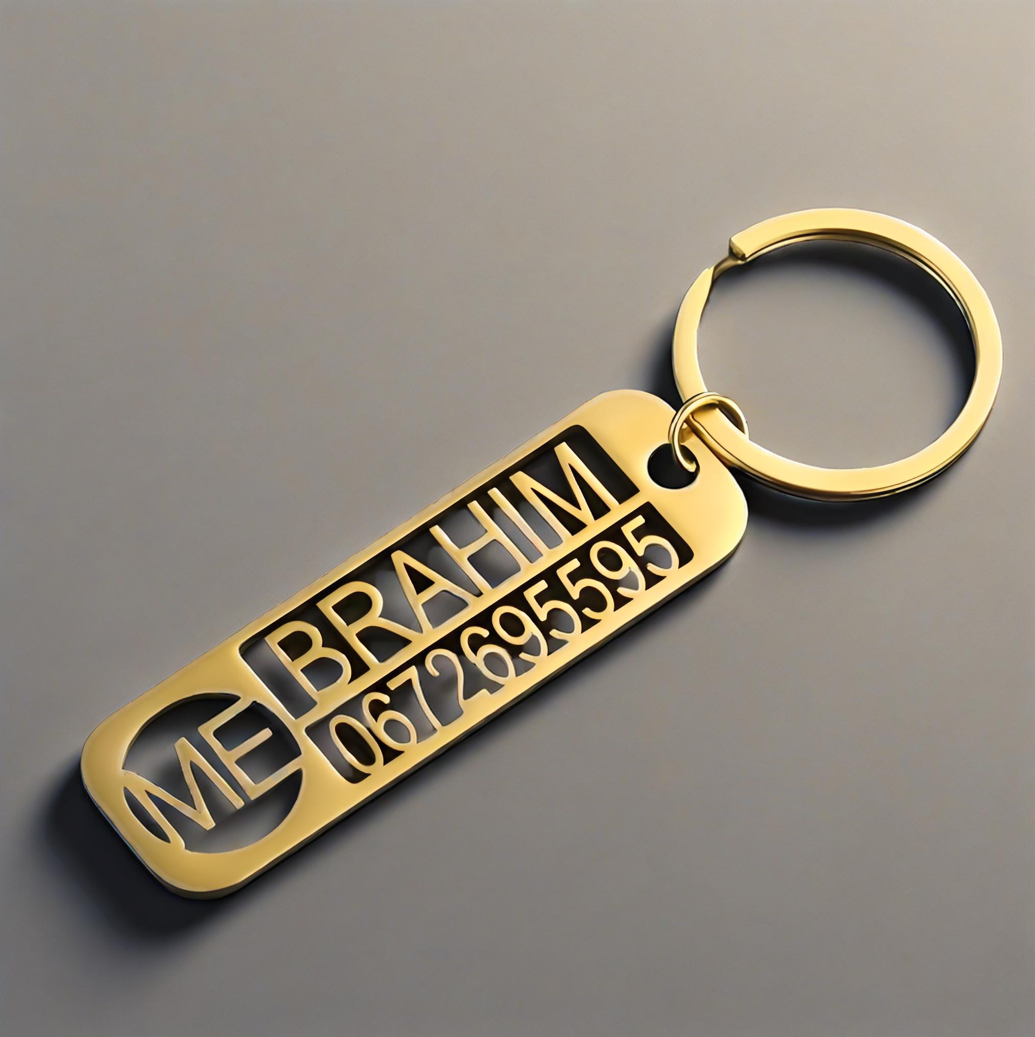 Custom Engraved Name Number Ke - огляд і ціна Car Accessories Name