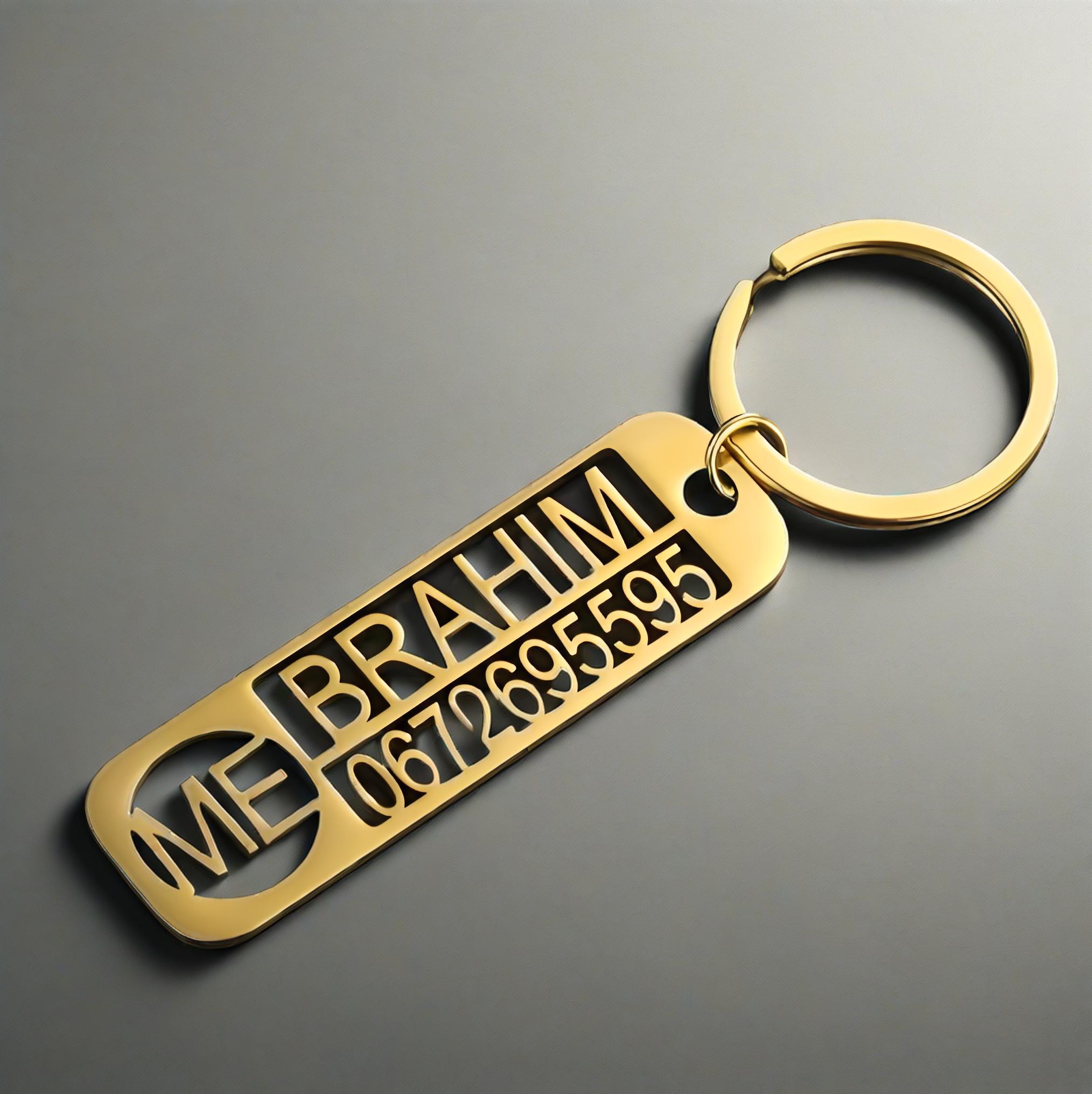 Custom Engraved Name Number Ke - огляд і ціна Car Accessories Name