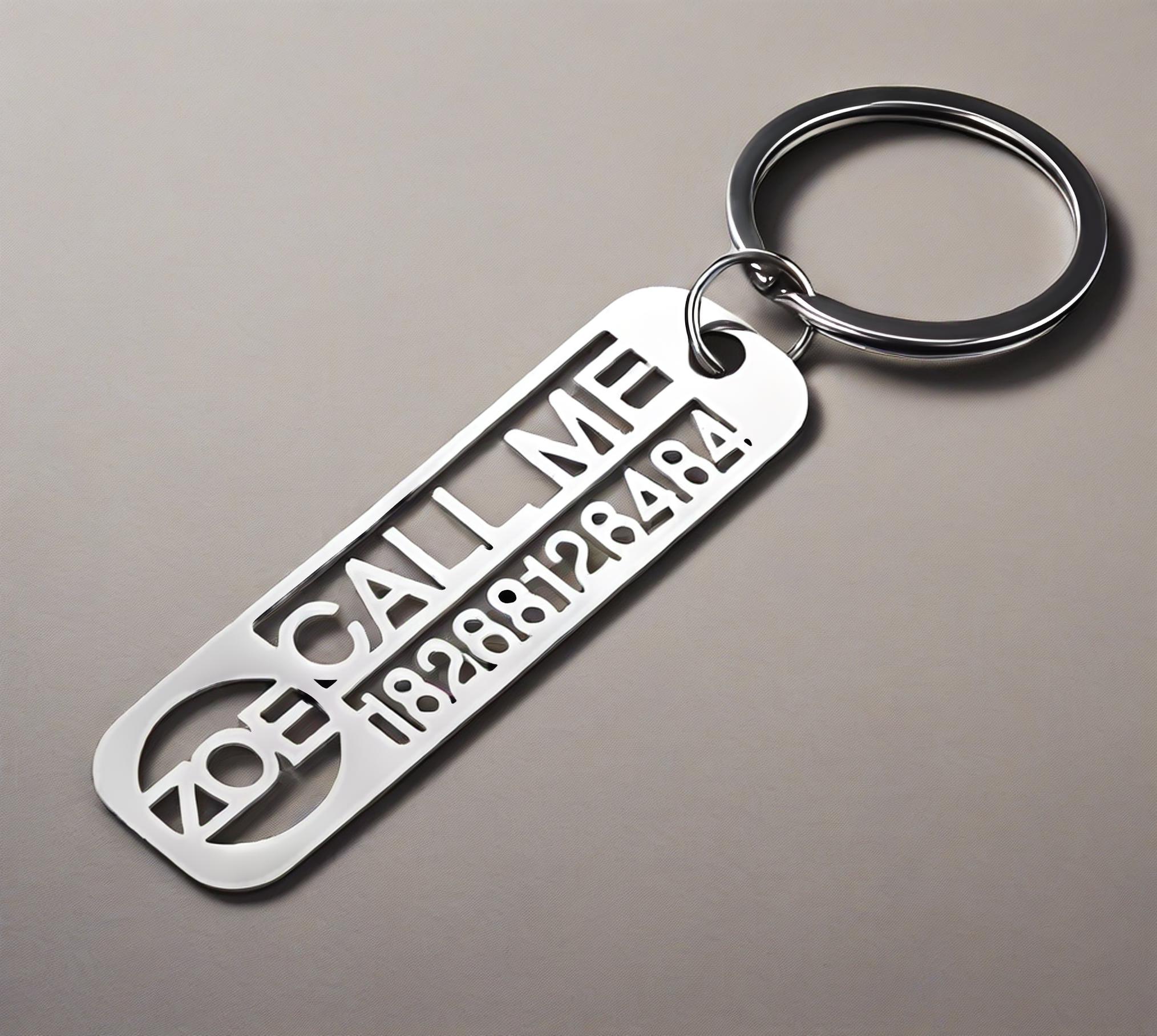 Custom Engraved Name Number Ke - огляд і ціна Car Accessories Name