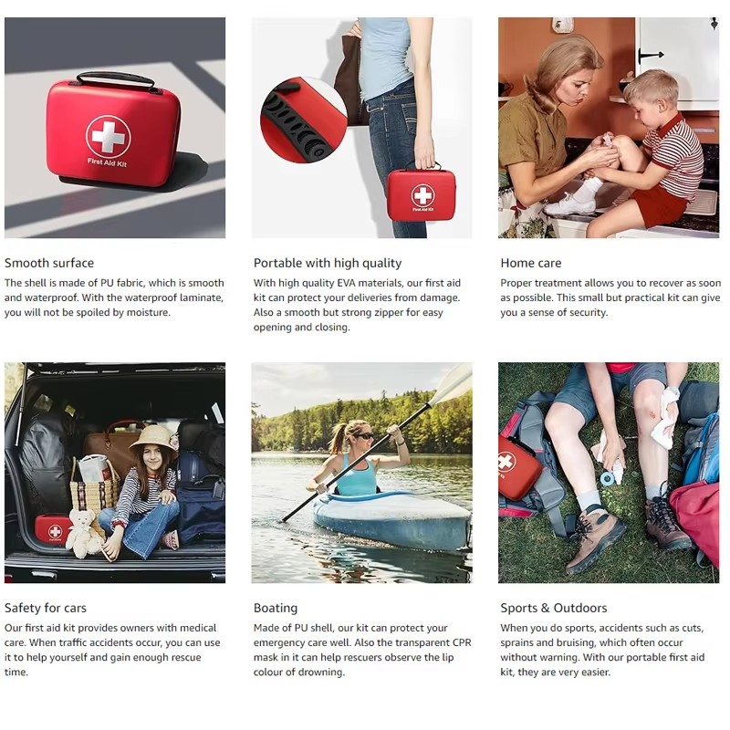 Portable First Aid Kit For Out - огляд і ціна Car Accessories For Elderly