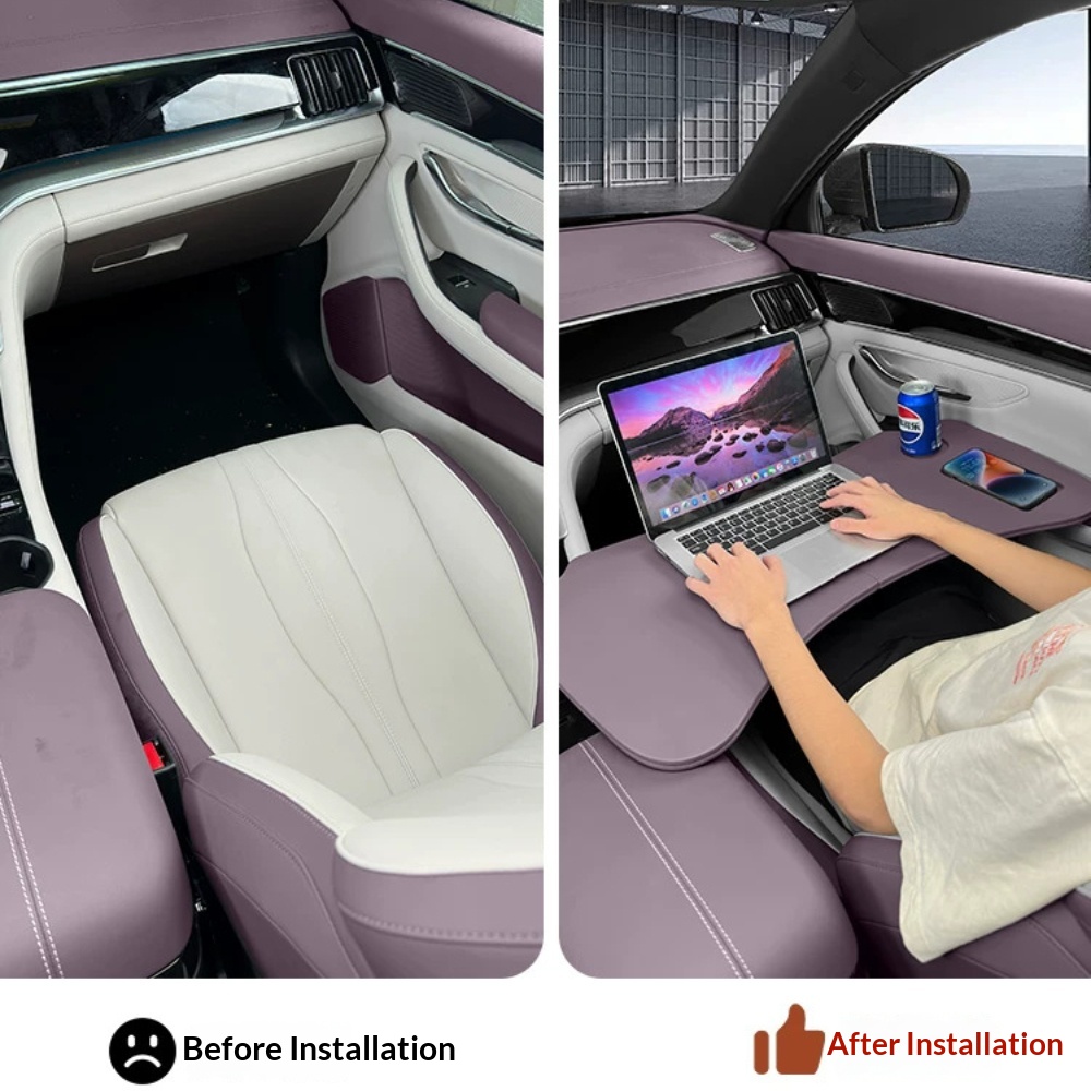 For BYD Song Plus DM-i Seal U  - огляд і ціна Back Seat Car Table