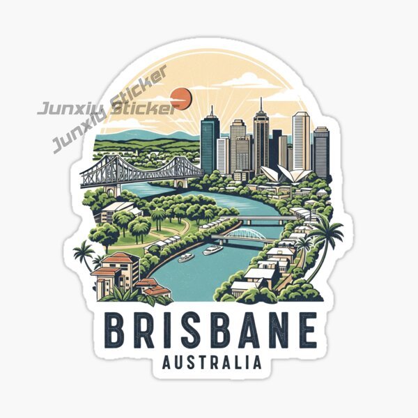 Australia BRISBANE Flag Vinyl  - огляд і ціна Car Accessories Brisbane