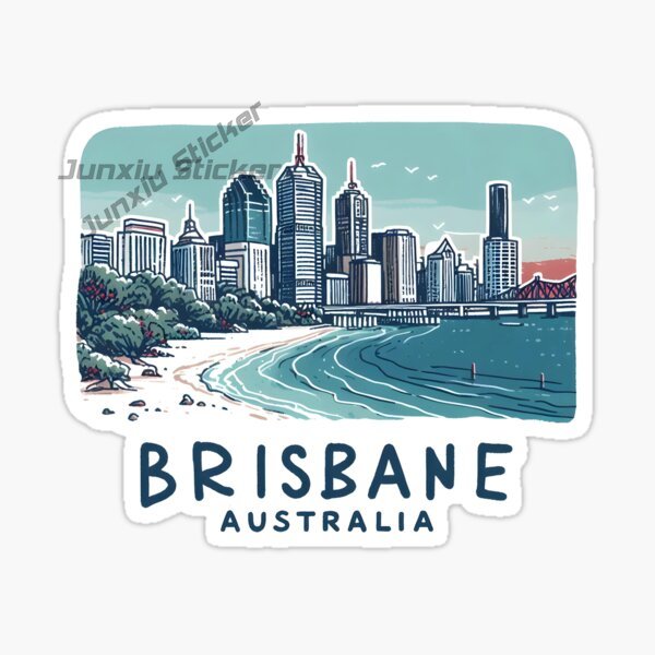Australia BRISBANE Flag Vinyl  - огляд і ціна Car Accessories Brisbane