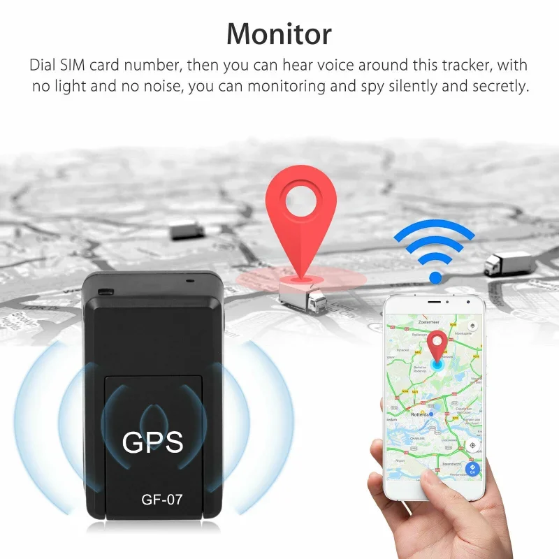 GF-07 Mini GPS Tracker High-qu - огляд і ціна Car Accessories For Elderly