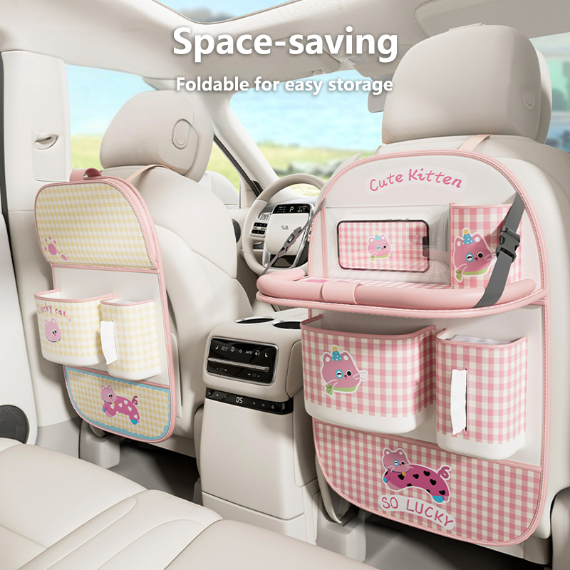 Lovely Cat Car Seat Back Stora - огляд і ціна Back Seat Car Table