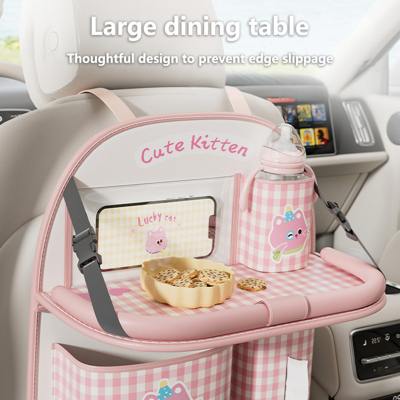 Lovely Cat Car Seat Back Stora - огляд і ціна Back Seat Car Table