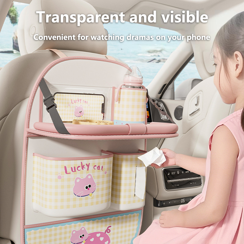 Lovely Cat Car Seat Back Stora - огляд і ціна Back Seat Car Table