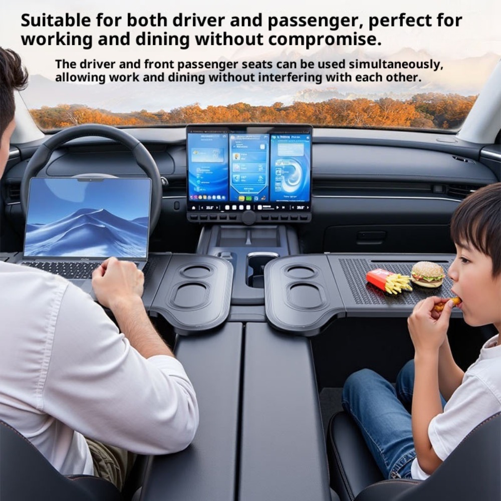 Car Laptop Tray Foldable Steer - огляд і ціна Car Accessories For Road Trip