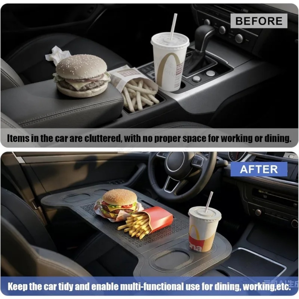 Car Laptop Tray Foldable Steer - огляд і ціна Car Accessories For Road Trip