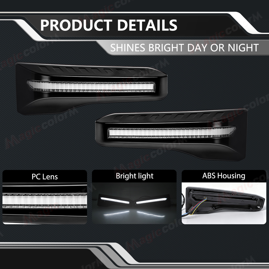 LED DRL Daylights For Toyota L - огляд і ціна Car Accessories For Road Trip