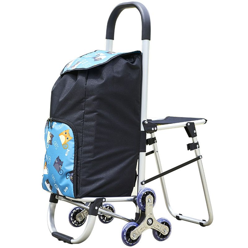 Small pull cart aluminum alloy - огляд і ціна Car Accessories For Elderly