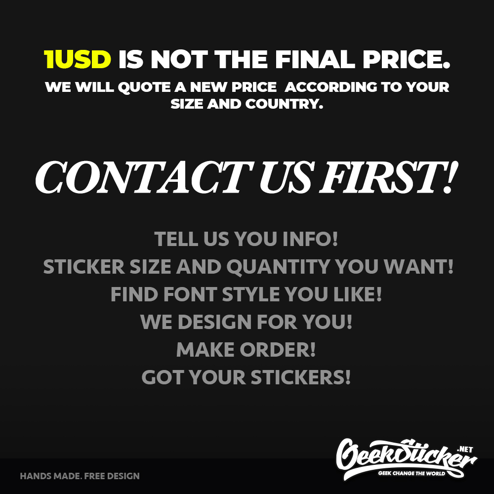 Custom Bussiness Name Sticker  - огляд і ціна Car Accessories Name