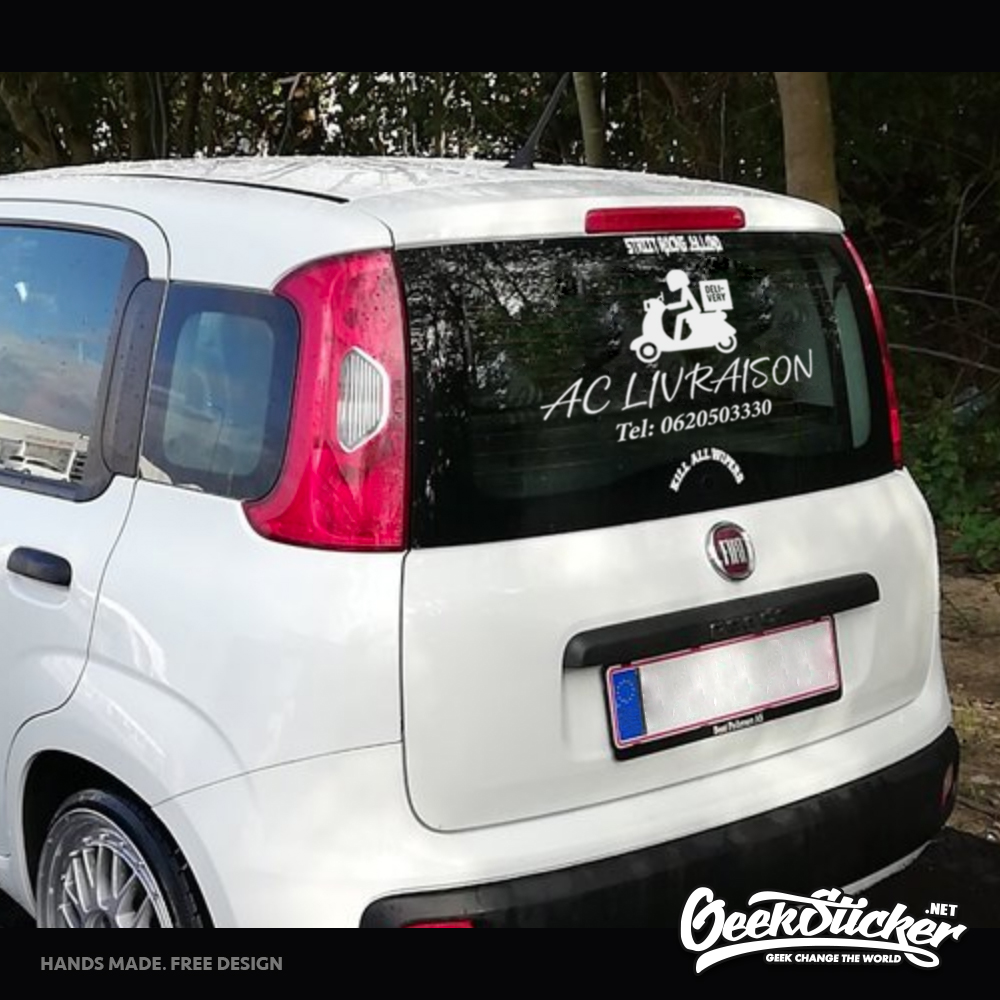 Custom Bussiness Name Sticker  - огляд і ціна Car Accessories Name